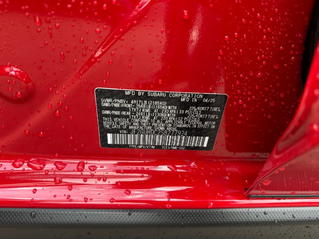 Used 2025 Red Subaru Premium image 19