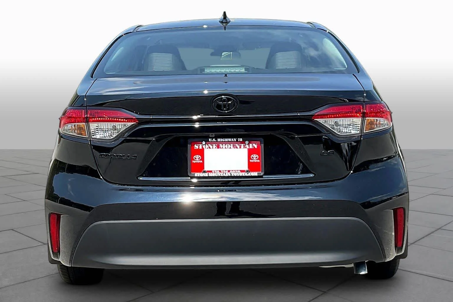 New 2026 Midnight Black Metallic Toyota LE image 4