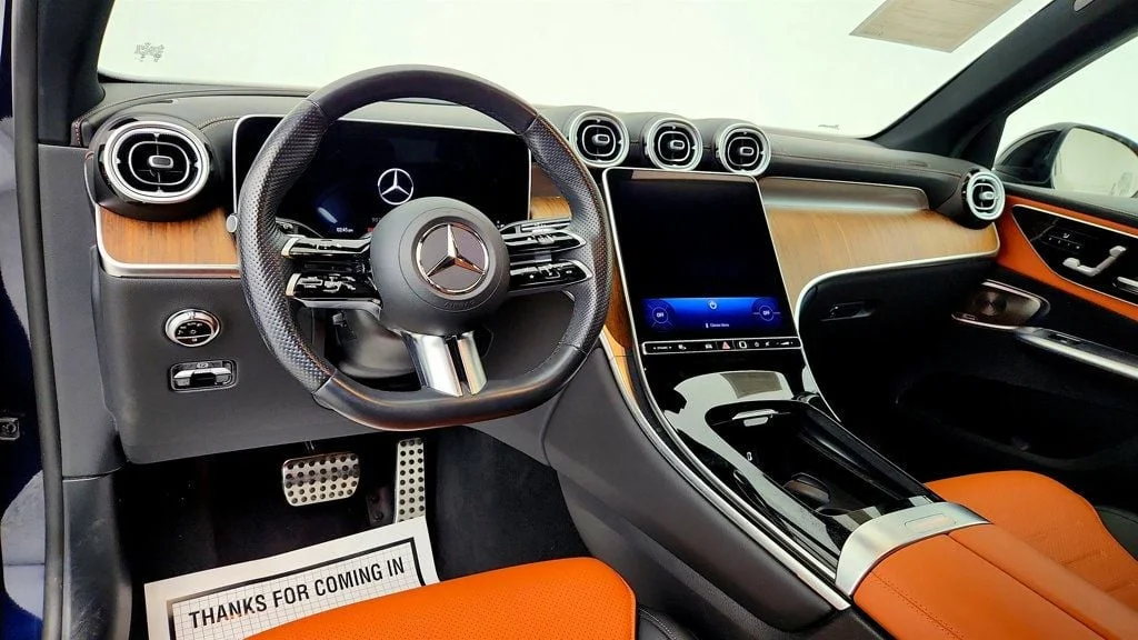 Used 2023 Nautical Blue Metallic Mercedes-Benz GLC 300 4MATIC SUV w/ AMG® Line & Exclusive Trim Package image 12