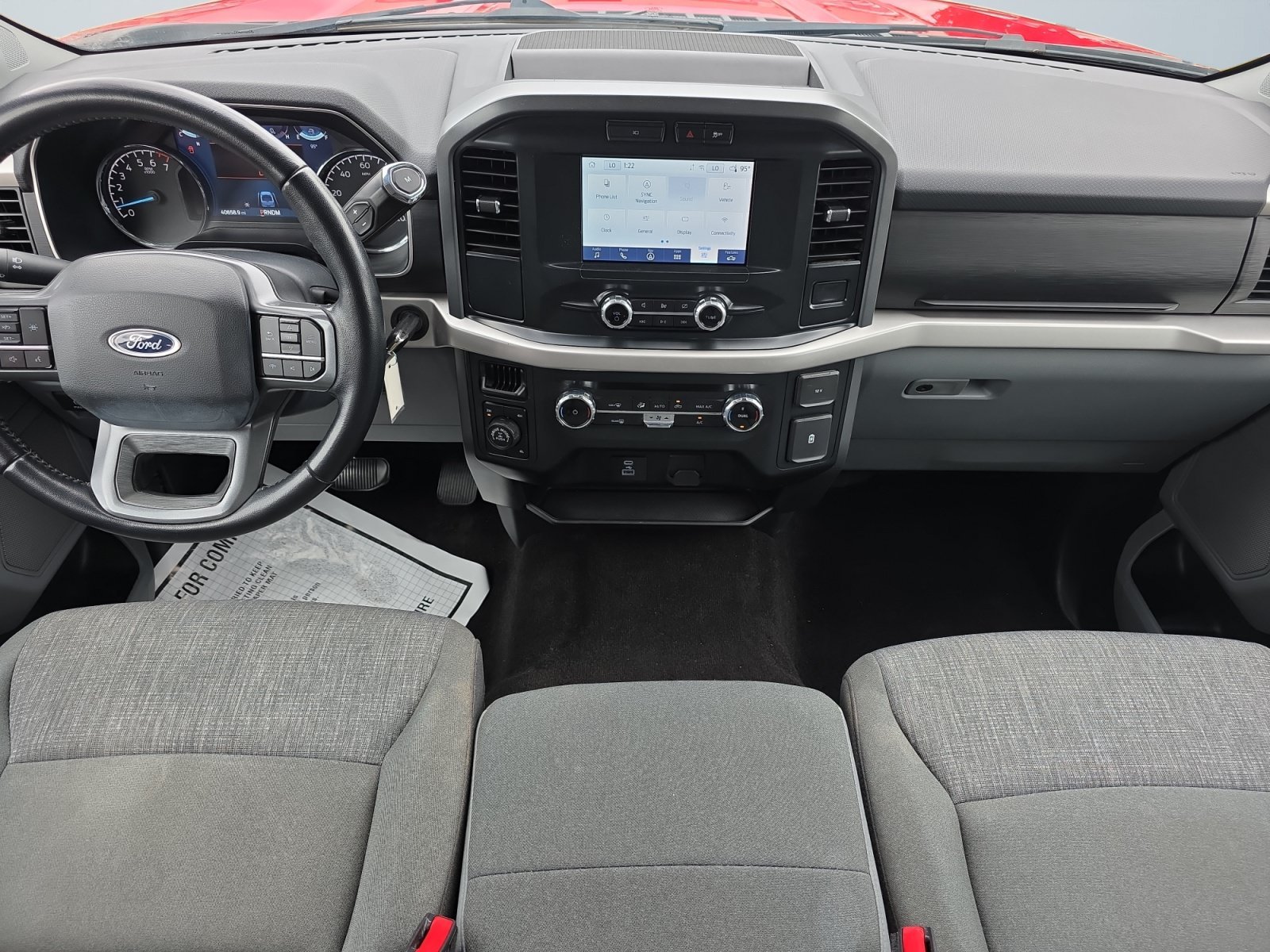 Used 2022 Race Red Ford XLT image 10