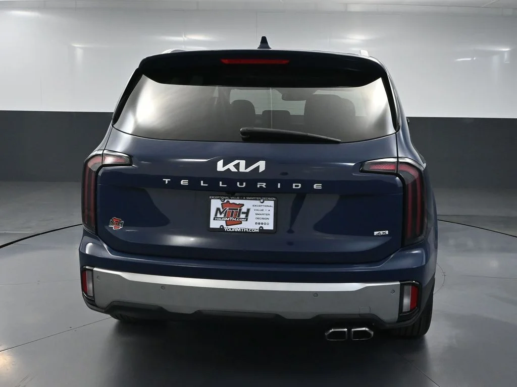Used 2023 Blue Kia SX-Prestige image 4