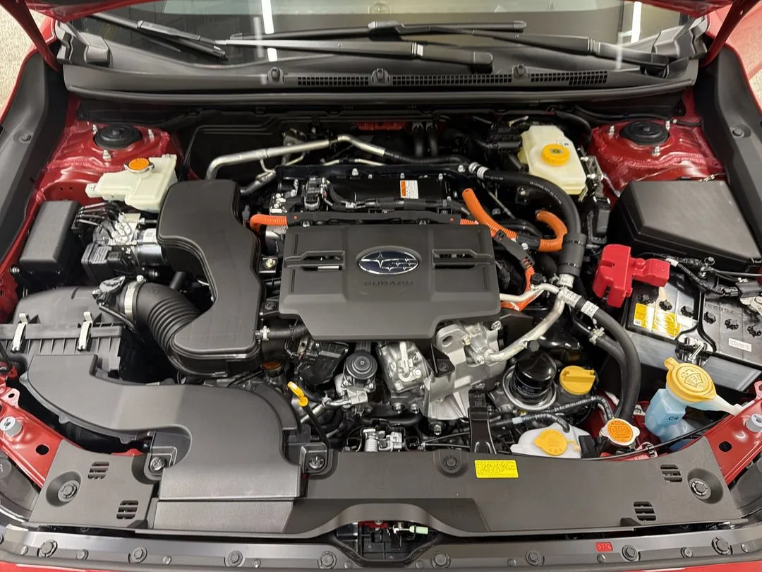 New 2026 Pure Red Subaru Limited Hybrid image 11