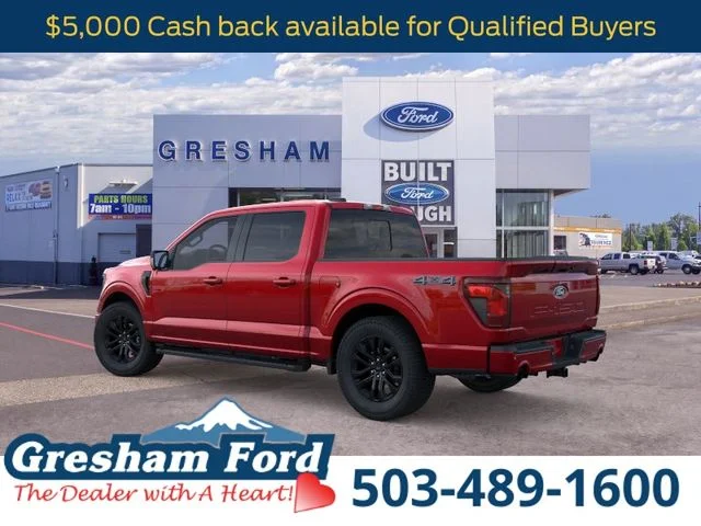 New 2026 Ruby Red Metallic Tinted Clearcoat Ford XLT image 4