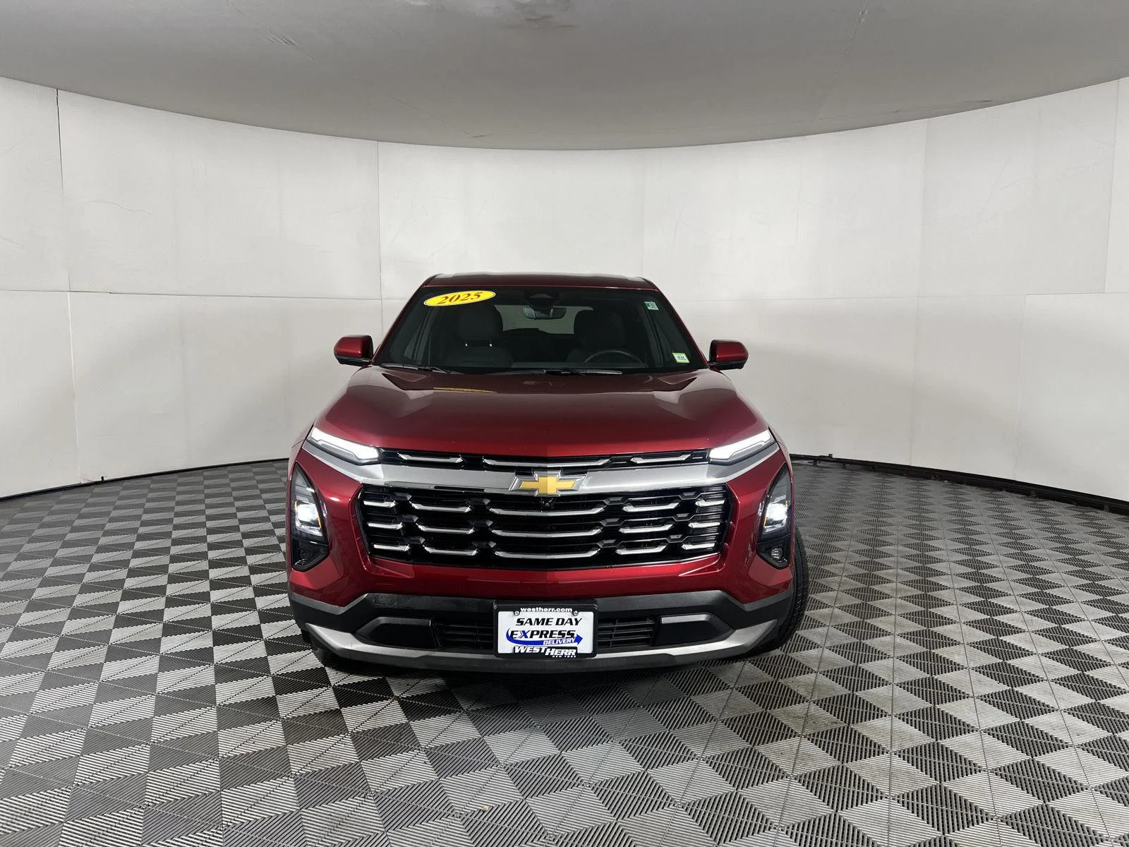 Used 2025 Radiant Red Tintcoat Chevrolet AWD LT image 2