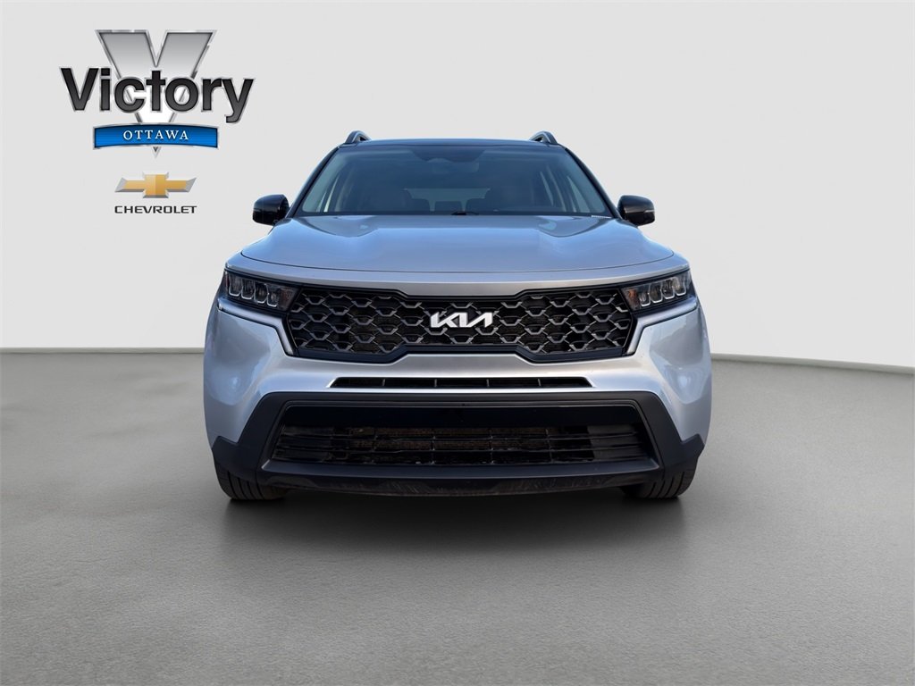 Used 2022 Kia Sorento X-Line S with VIN 5XYRLDLCXNG082588 for sale in Kansas City