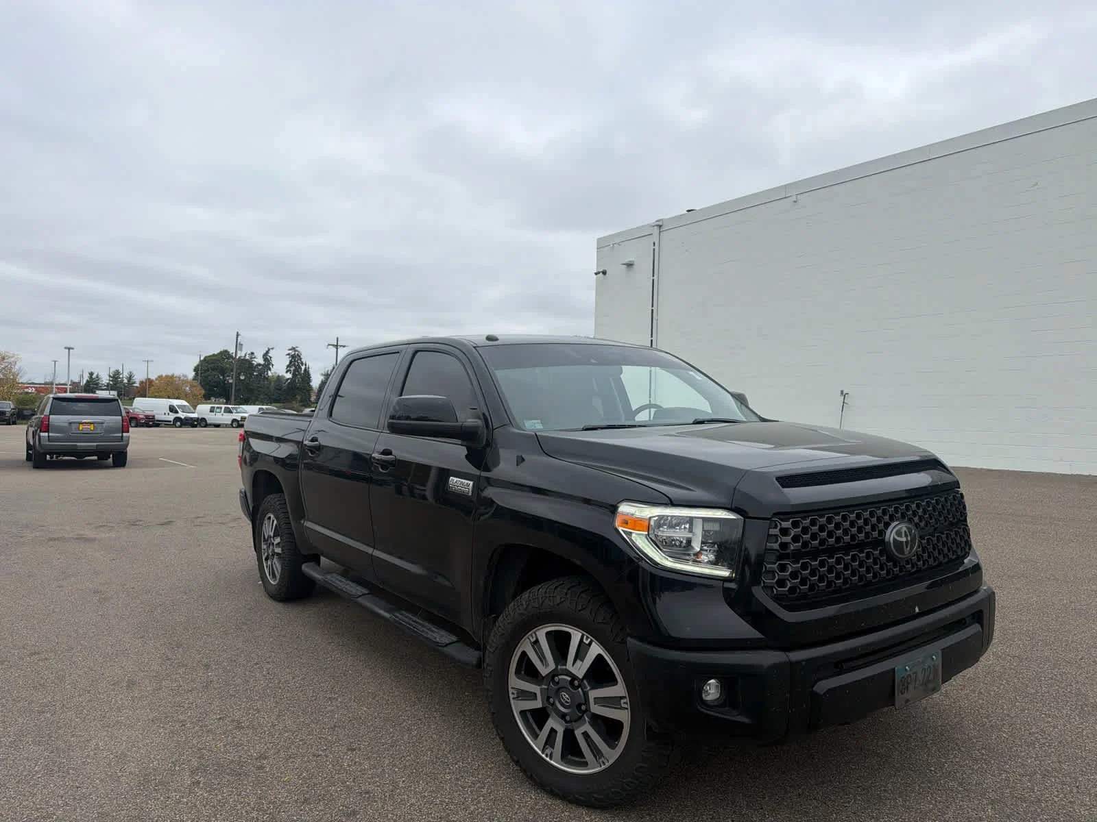 Used 2019 Midnight Black Metallic Toyota Platinum image 2