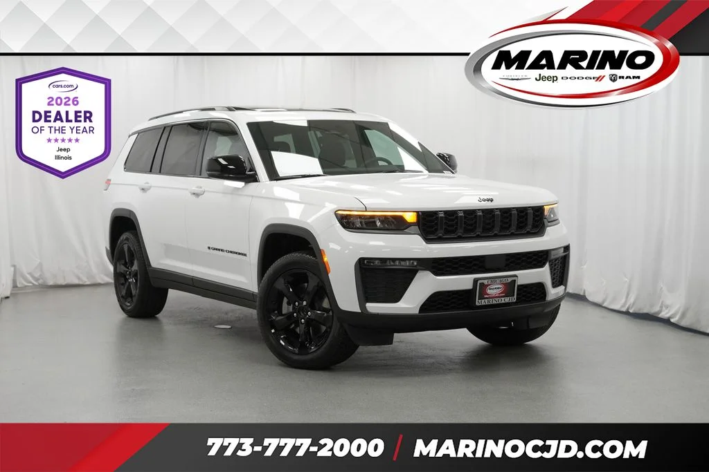New 2026 Bright White Clear-Coat Exterior Paint Jeep Limited image 1