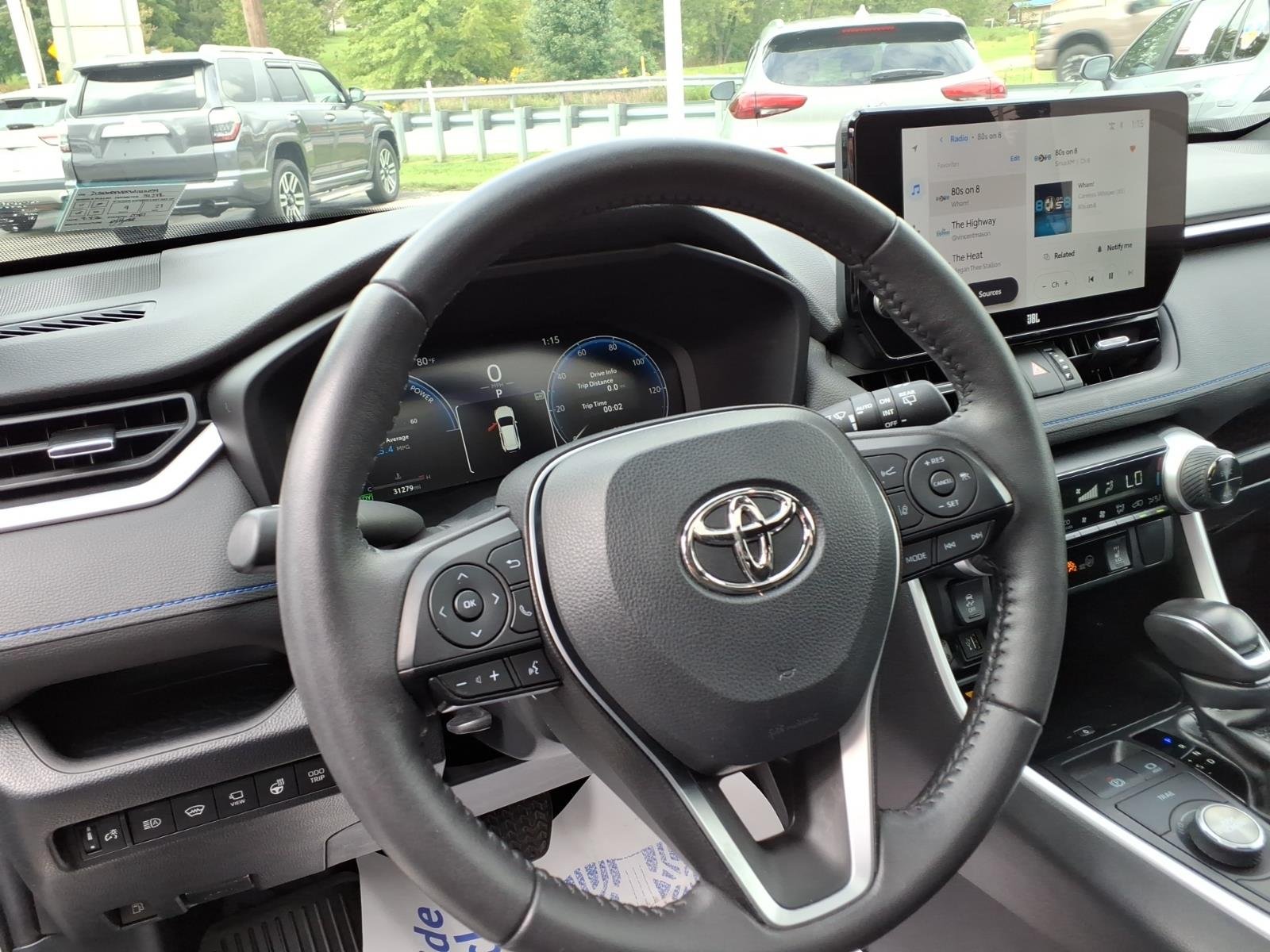 Used 2023 Silver Sky Metallic/Midnight Black Metallic Toyota Hybrid XSE image 11