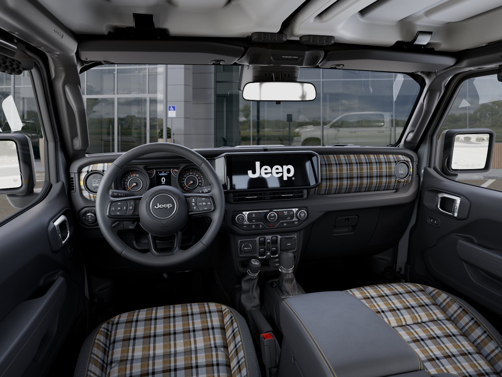 New 2026 Bright White Clear-Coat Exterior Paint Jeep 85th Anniversary Edition image 40