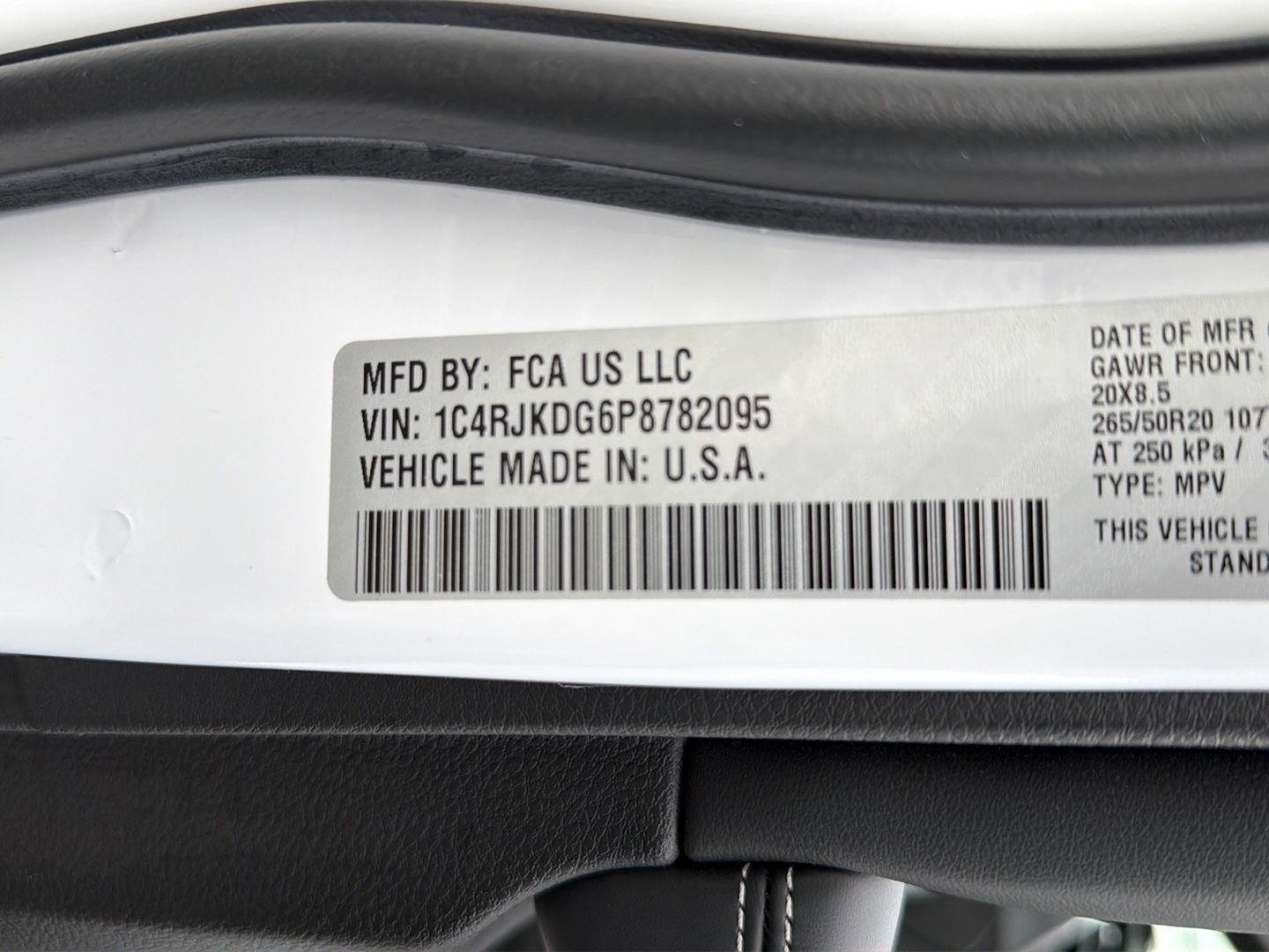 Used 2023 Bright White Clearcoat Jeep Overland image 47