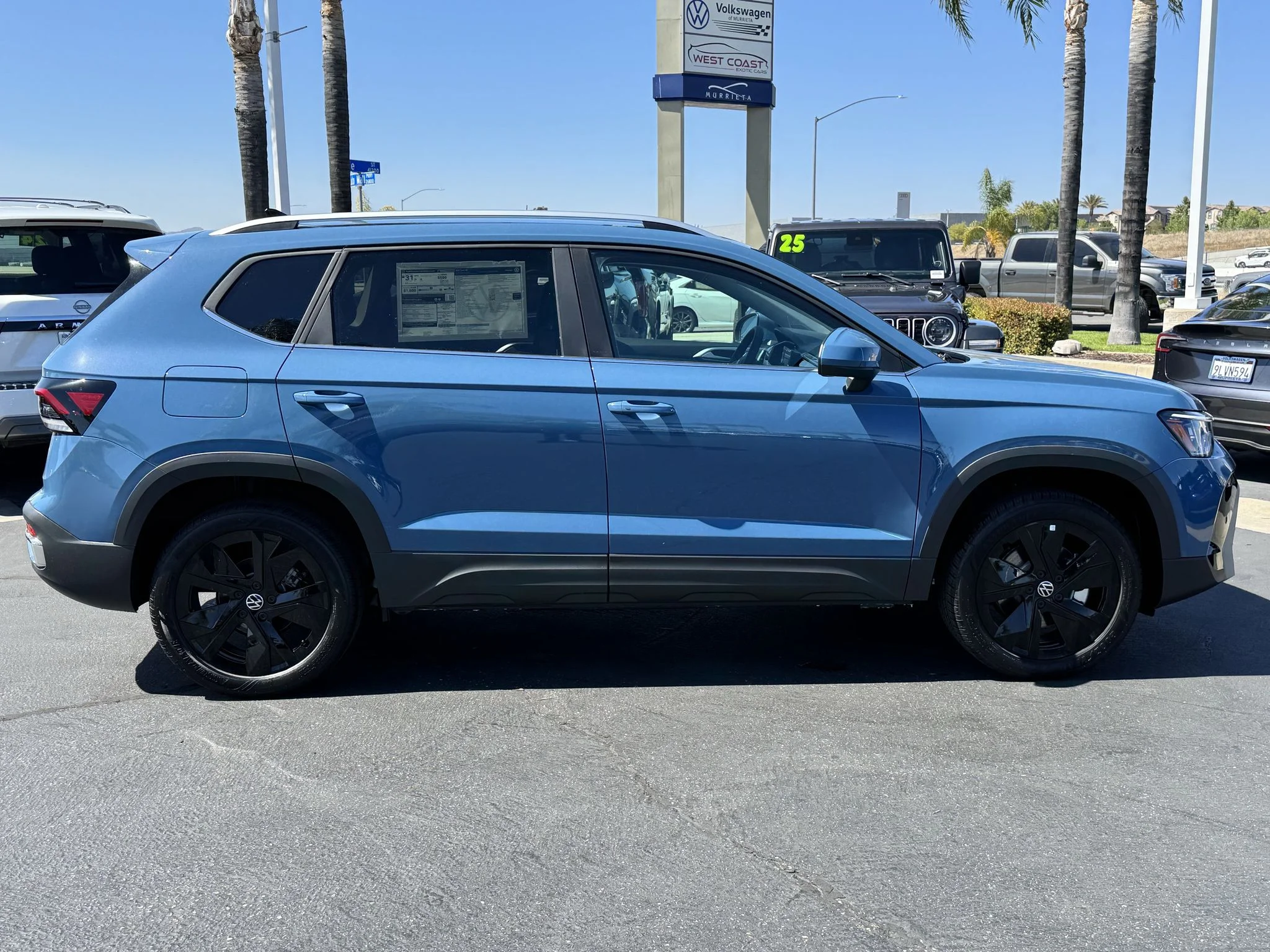 New 2026 Monterey Blue Pearl Volkswagen SE image 8