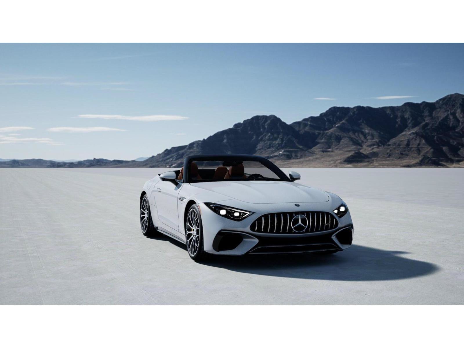 New 2026 MANUFAKTUR Moonlight White Metallic Mercedes-Benz SL 63 AMG® image 9