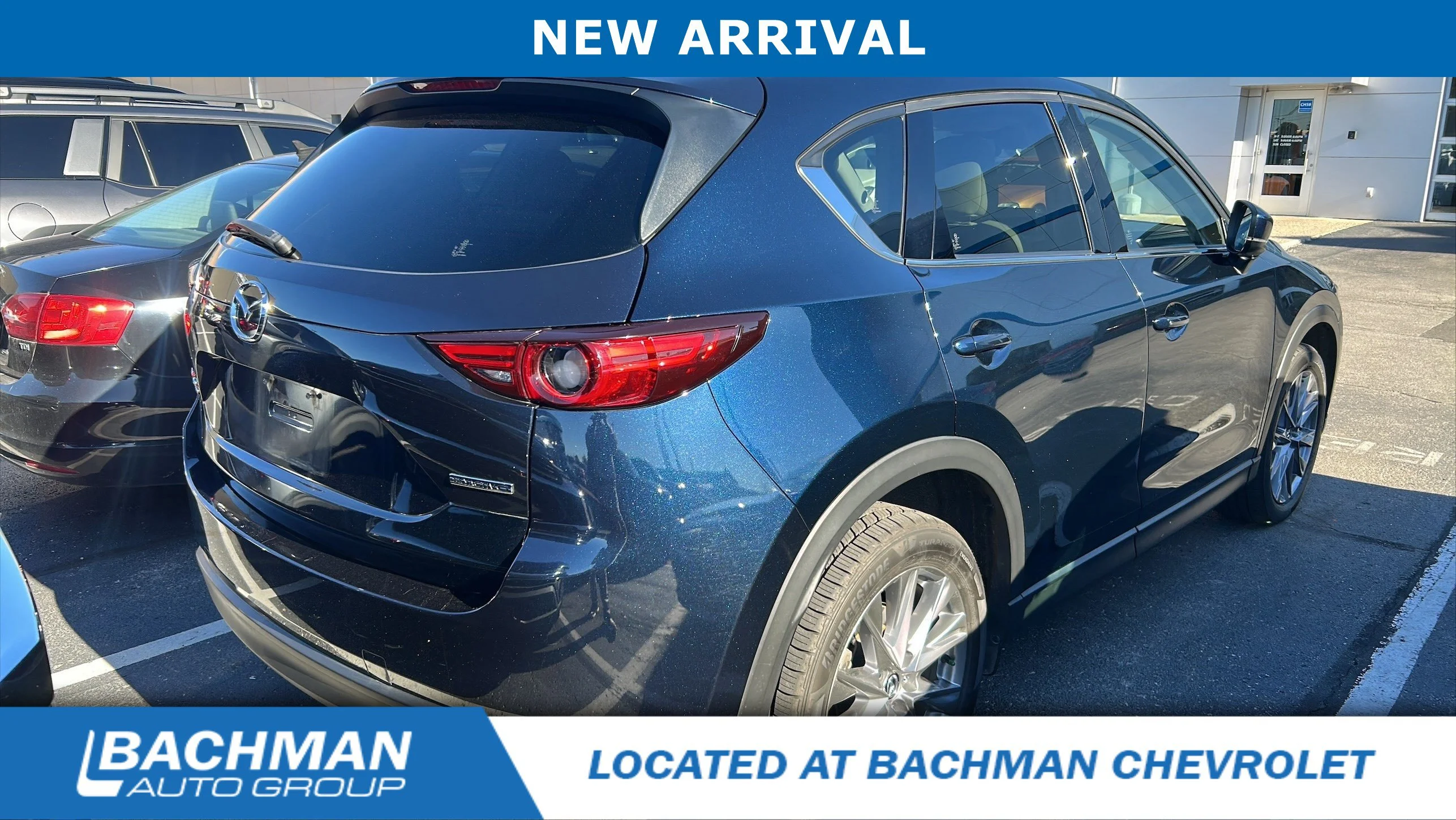 Used 2020 Deep Crystal Blue Mica Mazda Grand Touring image 6