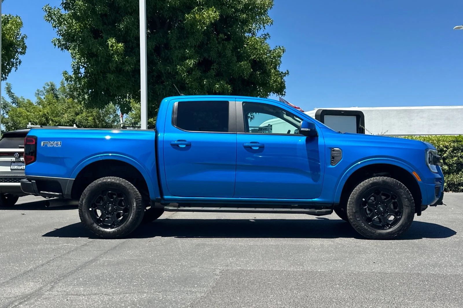 Used 2025 Blue Metallic Ford LARIAT image 3