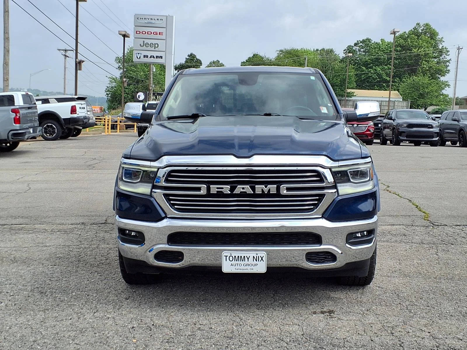 Used 2020 Patriot Blue Pearlcoat Ram Laramie image 23