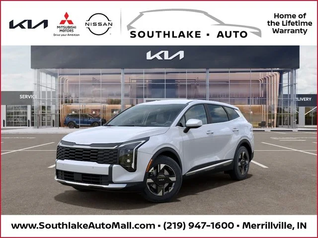New 2026 Glacial White Pearl Kia LX image 1