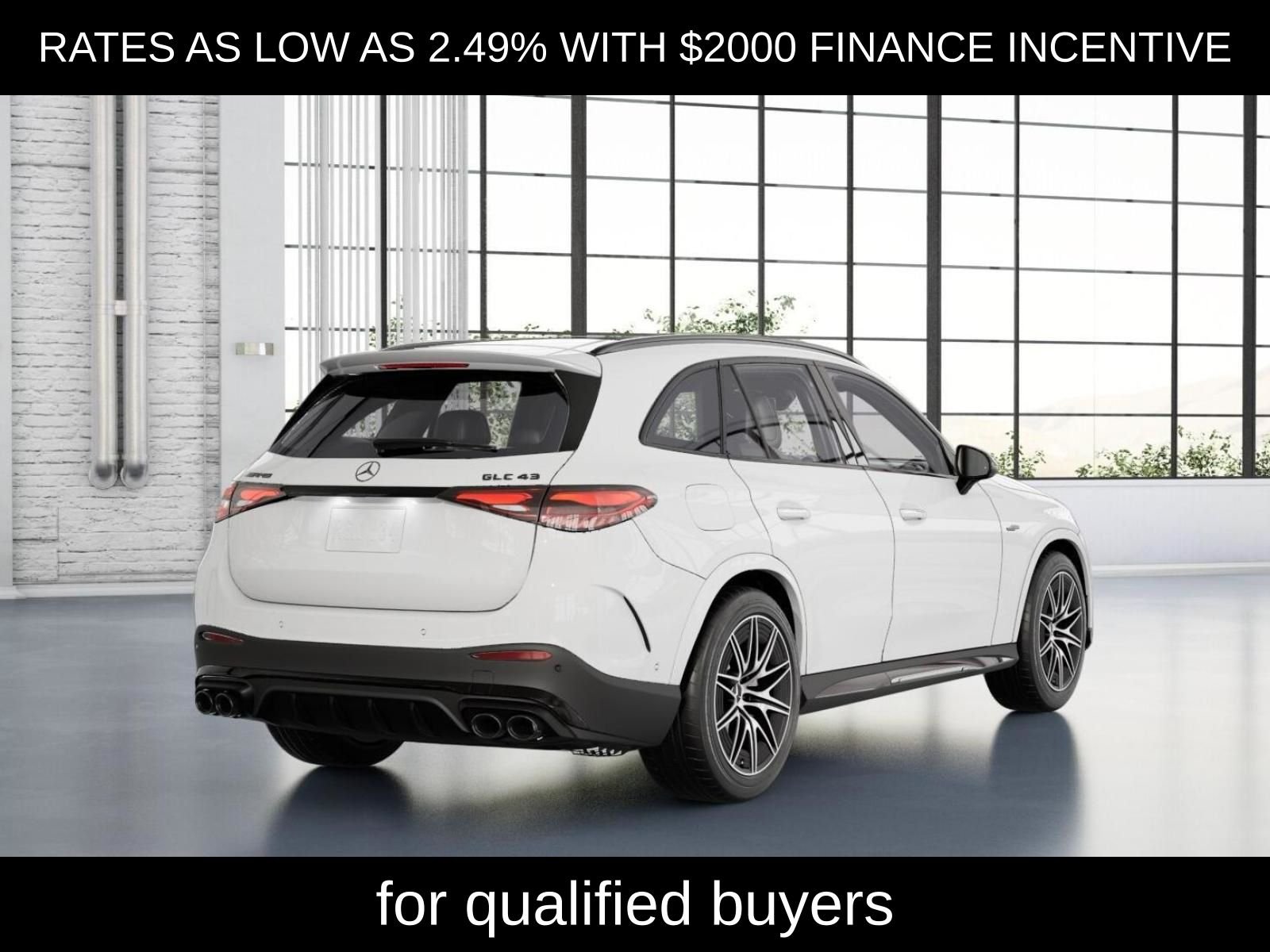 New 2026 Polar White Mercedes-Benz GLC 43 AMG® image 22