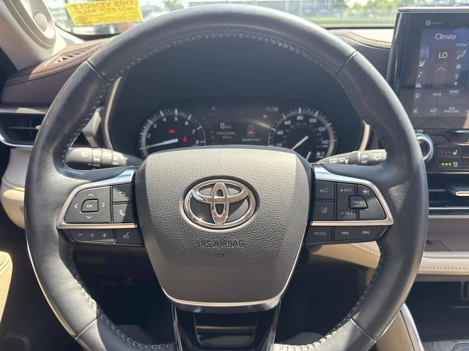 Used 2021 Blizzard Pearl Toyota Limited image 15