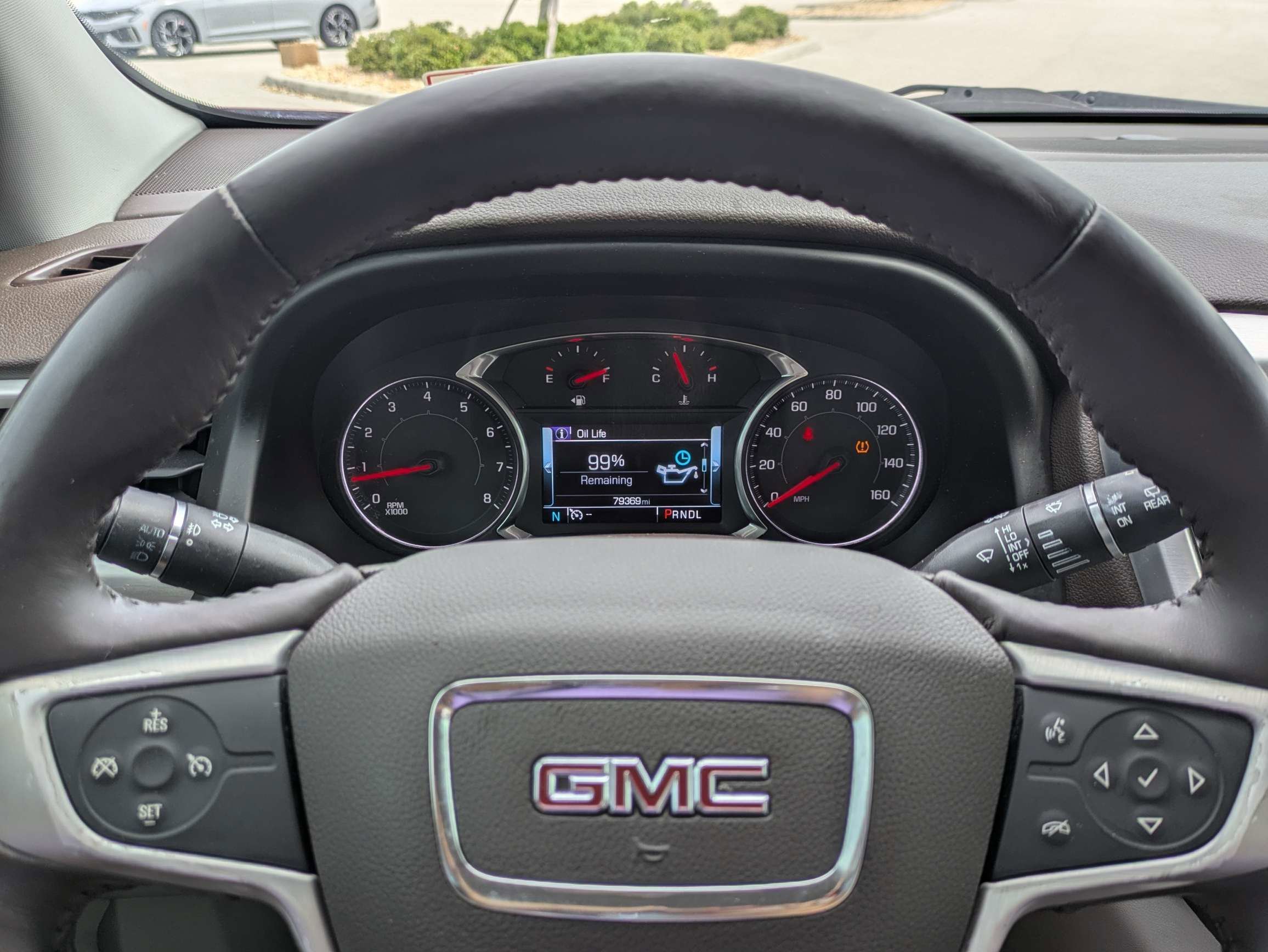 Used 2018 Crimson Red Tintcoat GMC SLT image 34