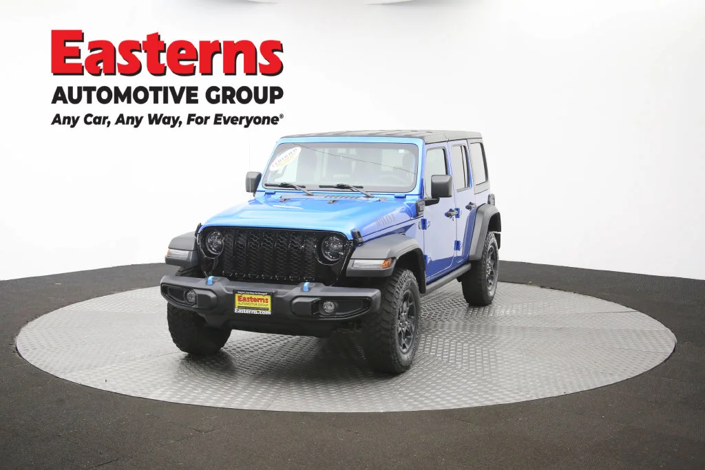 Used 2023 Blue Jeep Willys 4xe image 50