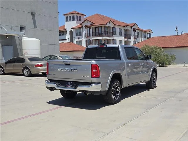 Used 2025 Silver RAM Laramie 4x4 Crew Cab 144.5 in. WB image 4