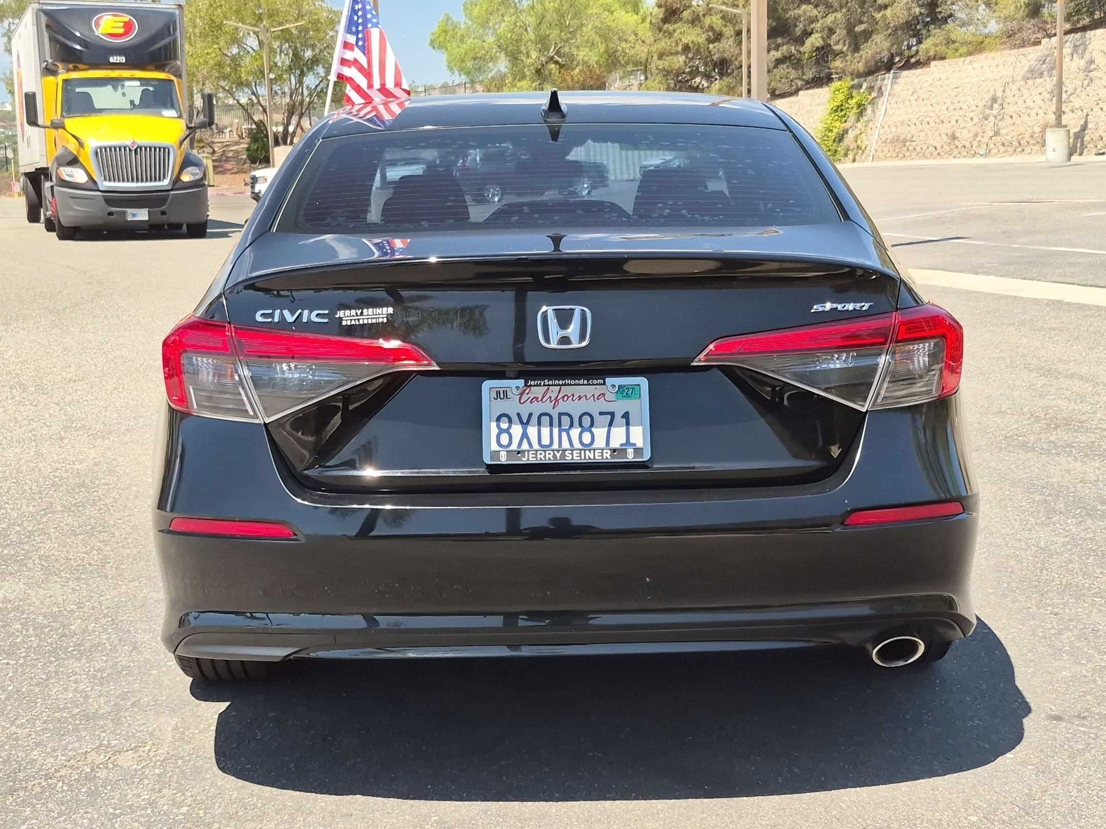 Certified Used 2022 Black Honda Sport image 4