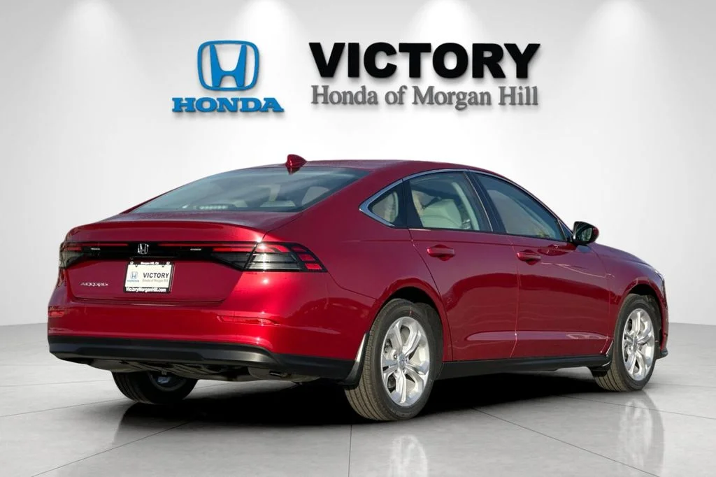 New 2026 Radiant Red Metallic Honda LX image 4