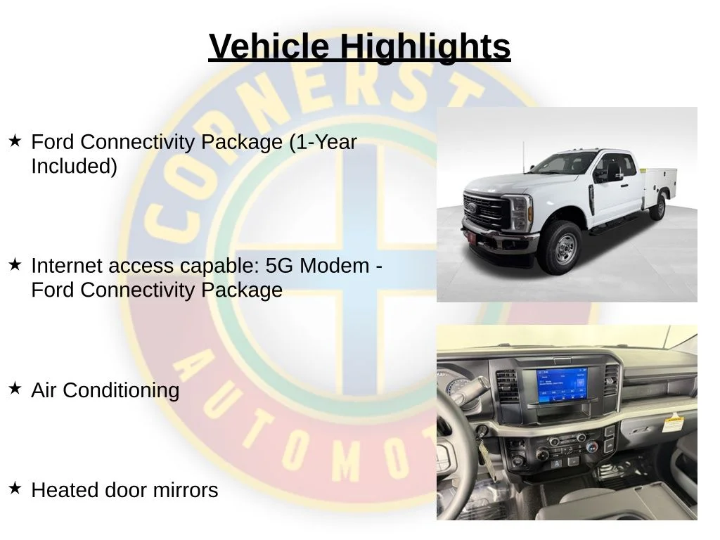 New 2026 Oxford White Ford F-250® XL image 2