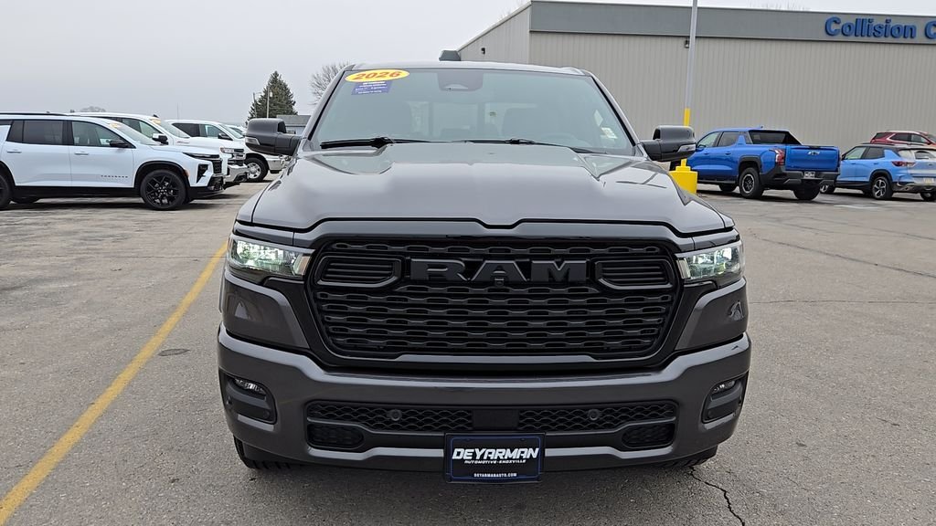 New 2026 Granite Crystal Metallic Clear-Coat Exterior Paint RAM Big Horn/Lone Star image 3