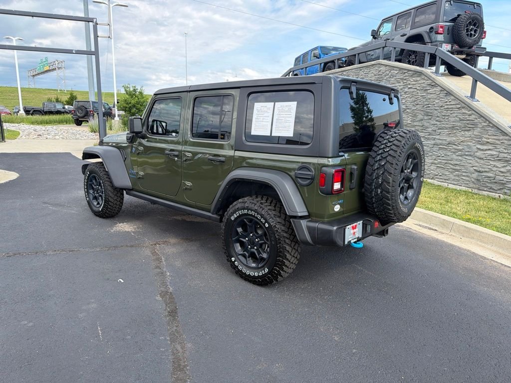 Used 2023 Green Jeep Willys 4xe image 5