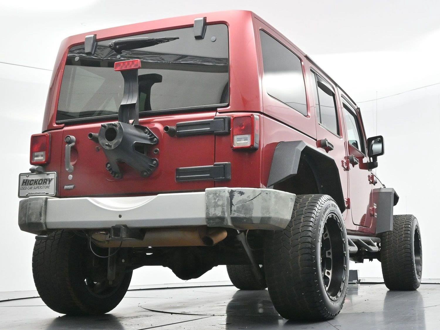 Used 2011 Deep Cherry Red Crystal Pearlcoat Jeep Sahara image 49