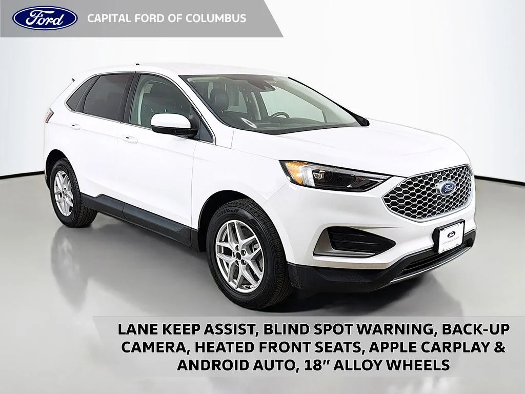 Used 2023 Oxford White Ford SEL image 1