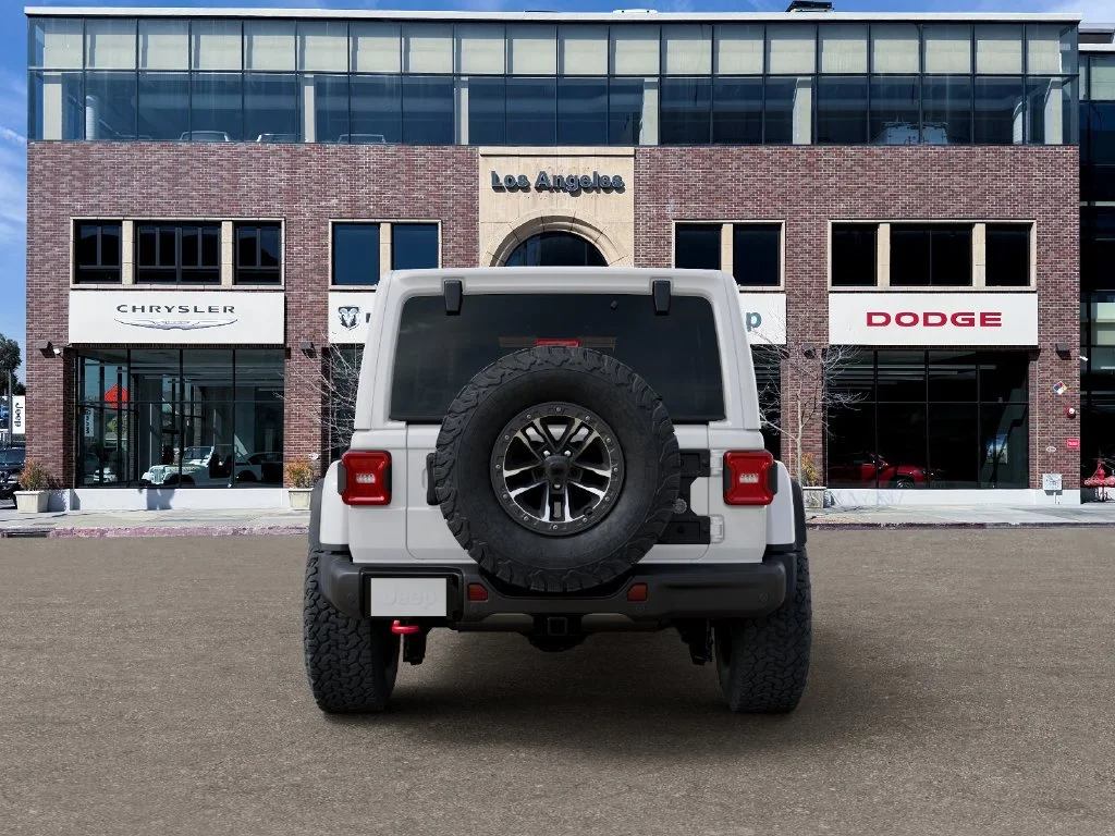 New 2027 Bright White Clear-Coat Paint Jeep Rubicon image 7