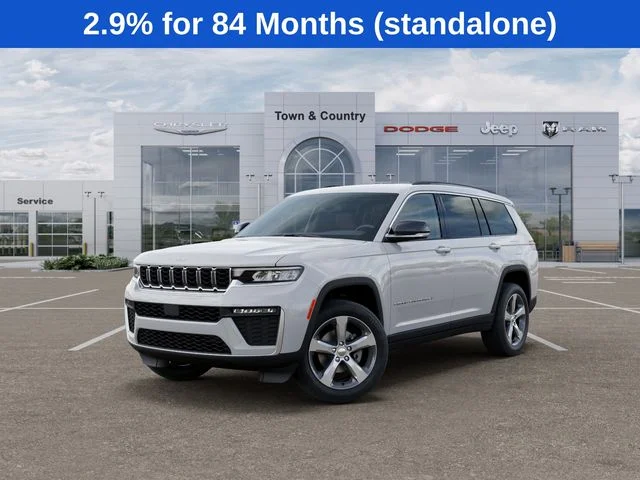 New 2026 Bright White Clear-Coat Exterior Paint Jeep Limited image 1