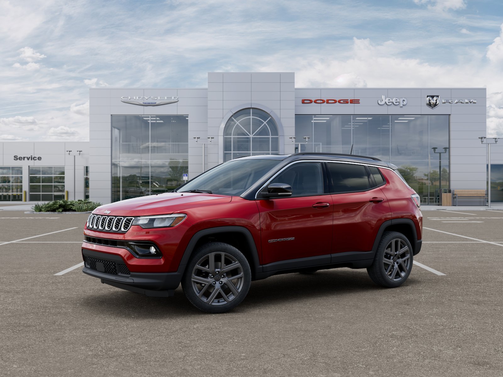 New 2026 Red Hot Pearl-Coat Exterior Paint Jeep Limited image 28