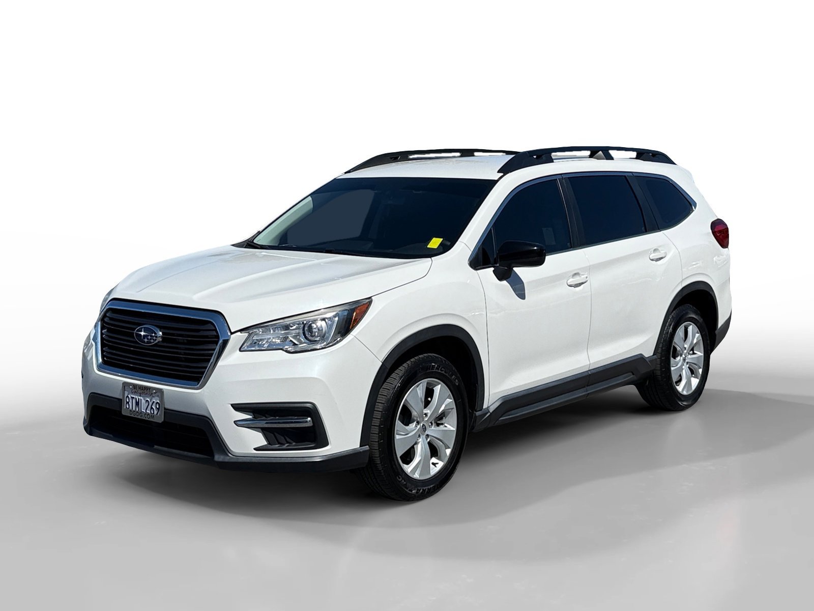 Used 2021 Crystal White Pearl Subaru Base image 1