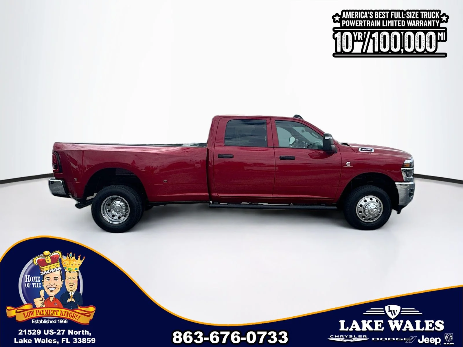 New 2026 Molten Red Pearl-Coat Exterior Paint RAM TRADESMAN image 7