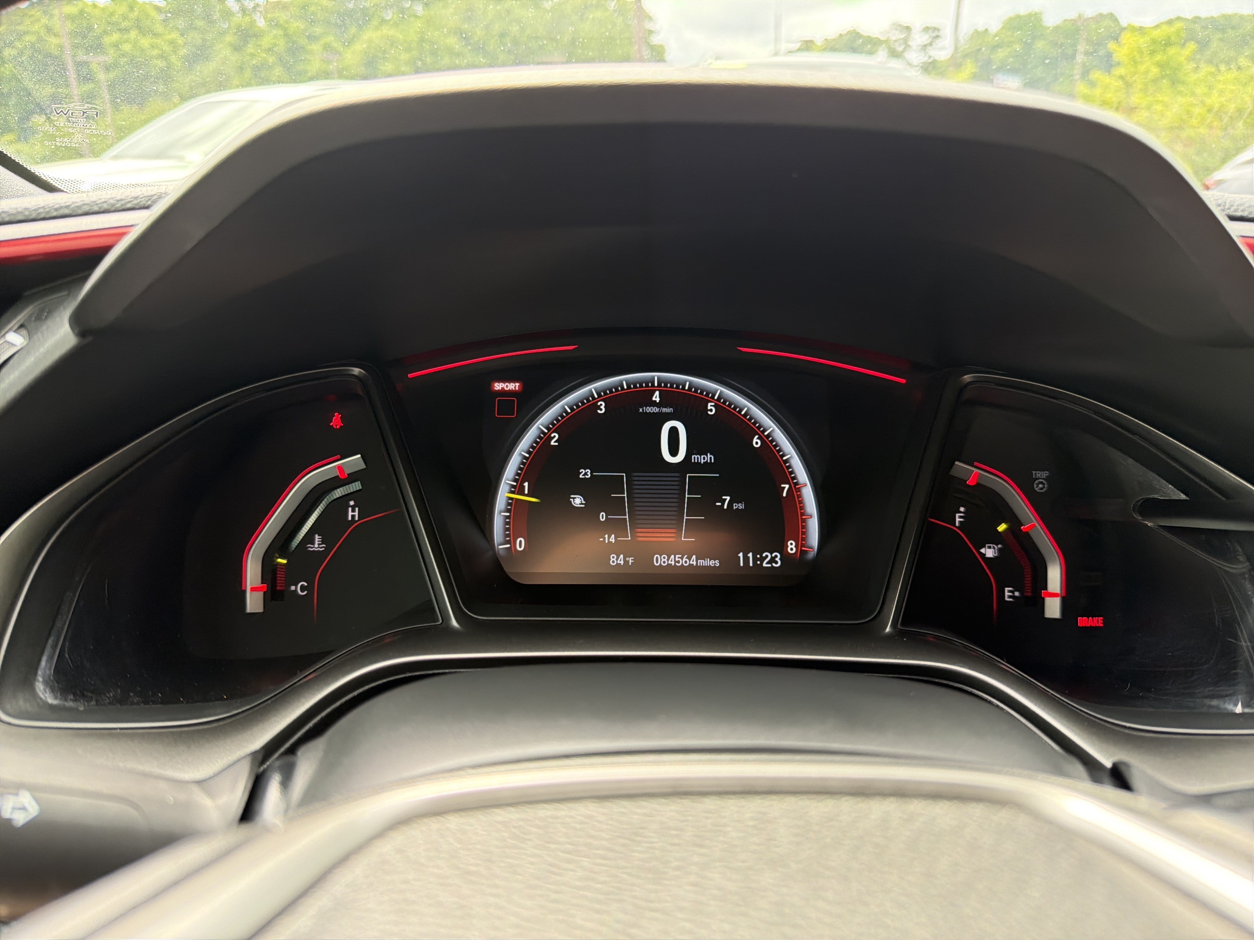 Used 2017 Crystal Black Pearl Honda Type R Touring image 10