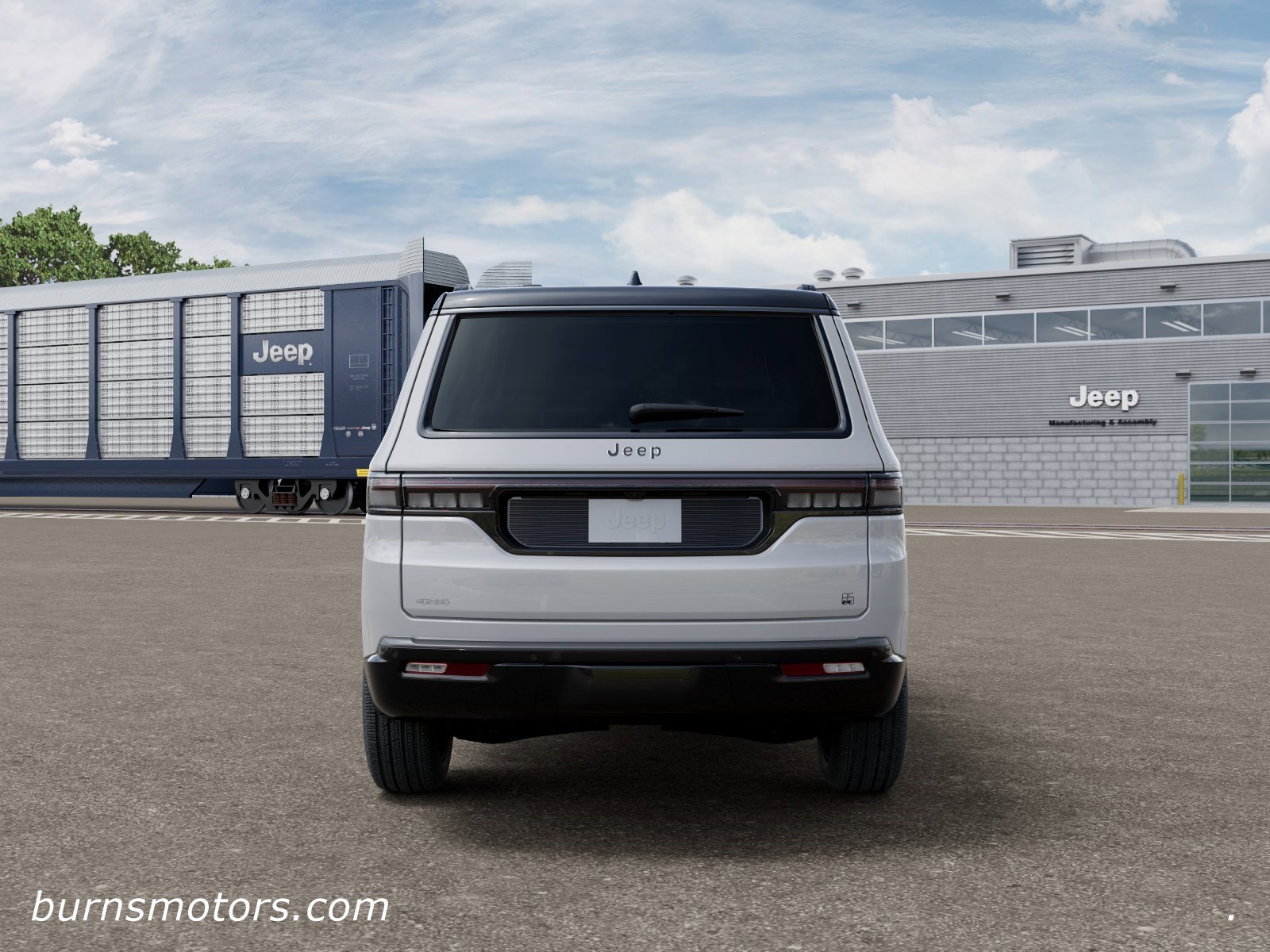 New 2026 Bright White Clear-Coat Exterior Paint Jeep 85th Anniversary image 7