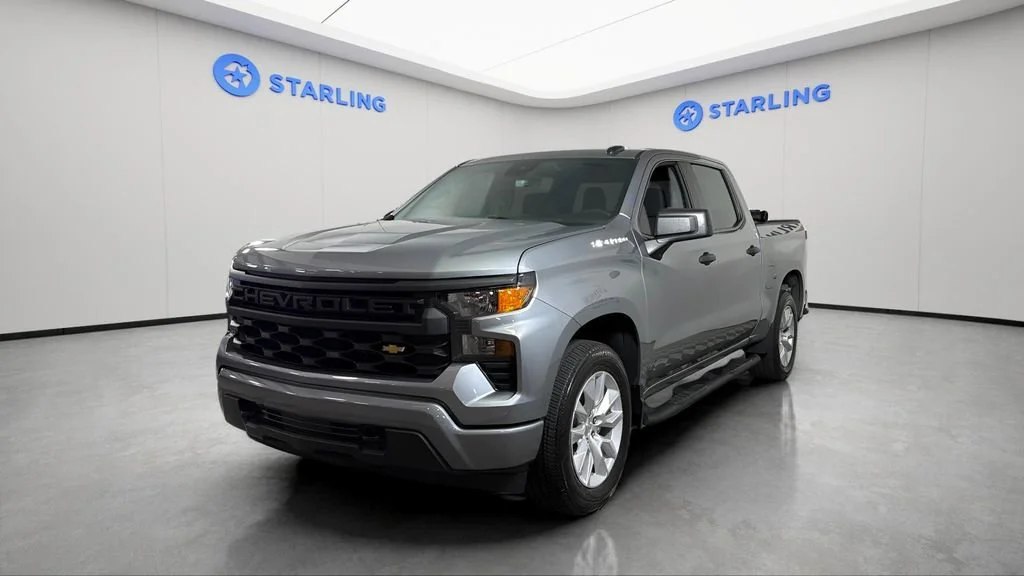 Used 2024 Sterling Gray Metallic Chevrolet Custom image 16