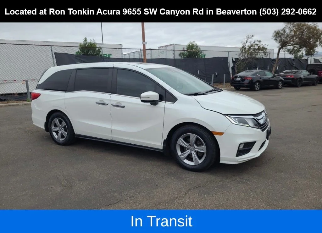 Used 2020 Platinum White Pearl Honda EX-L image 1