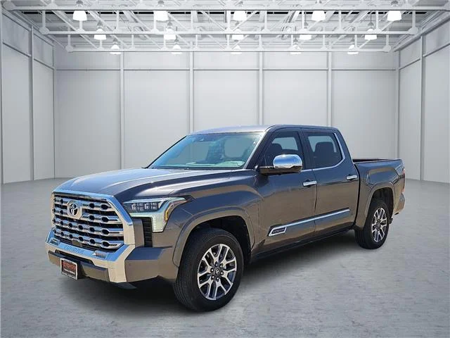 Used 2025 Magnetic Gray Metallic Toyota 1794 Edition (A10) 4x4 CrewMax 5.5 ft. box 145.7 i image 1