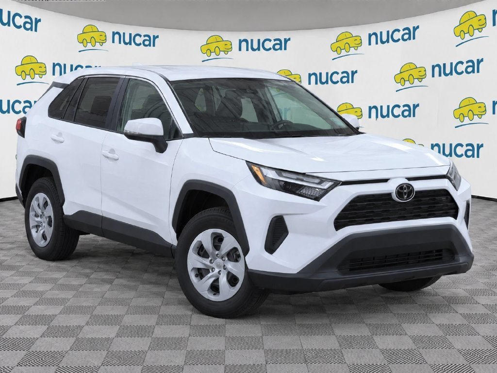 Used 2024 White Toyota LE image 1