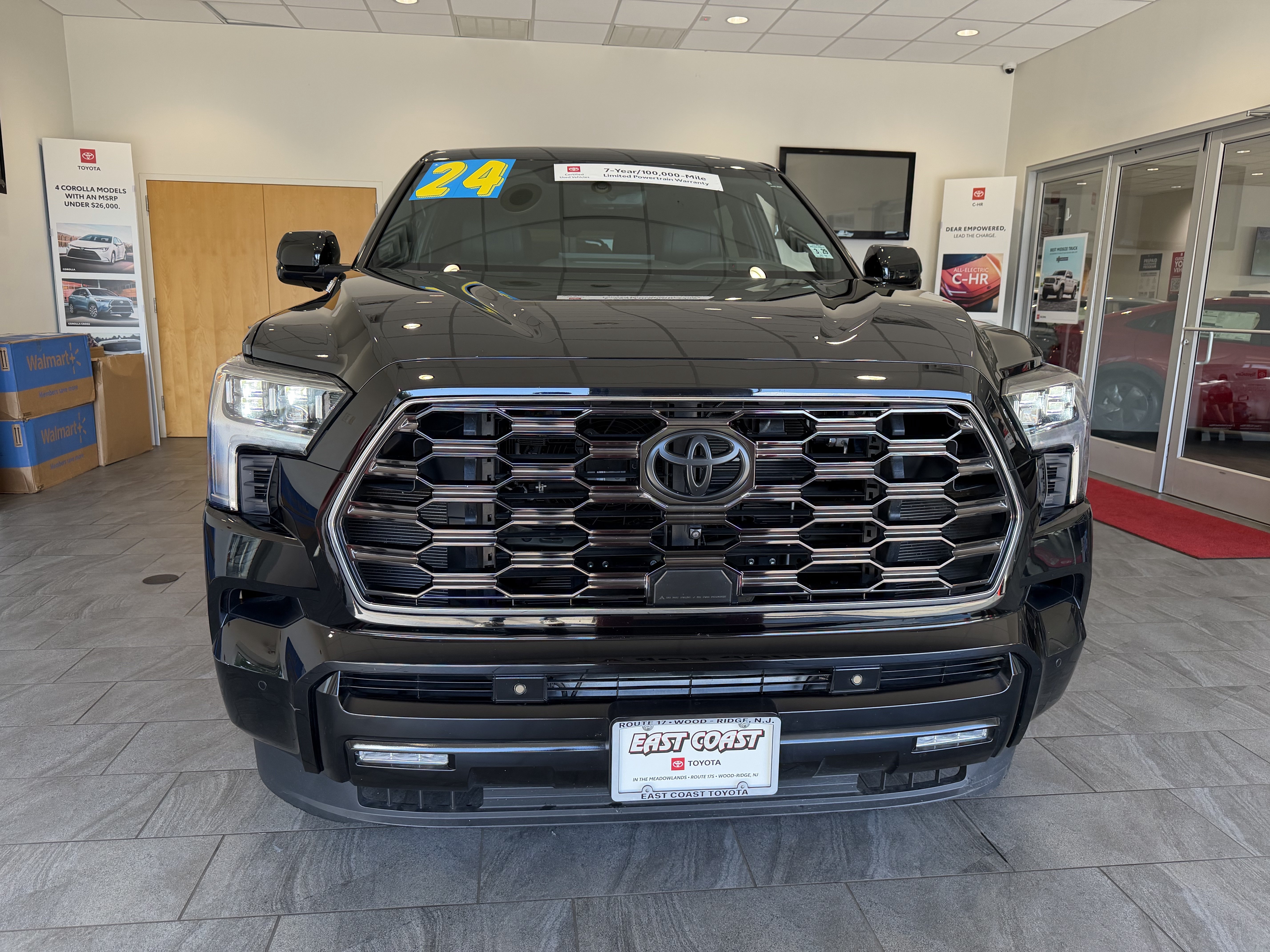 Certified Used 2024 Black Toyota  image 2
