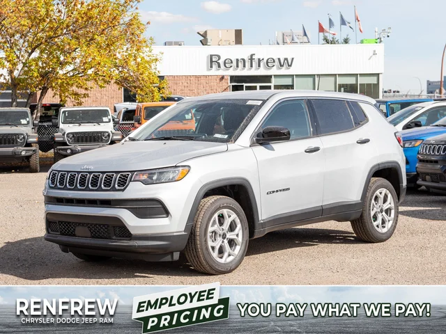 2026 Jeep Compass Sport* 4x4, 2.0L Turbo, Heated Seats