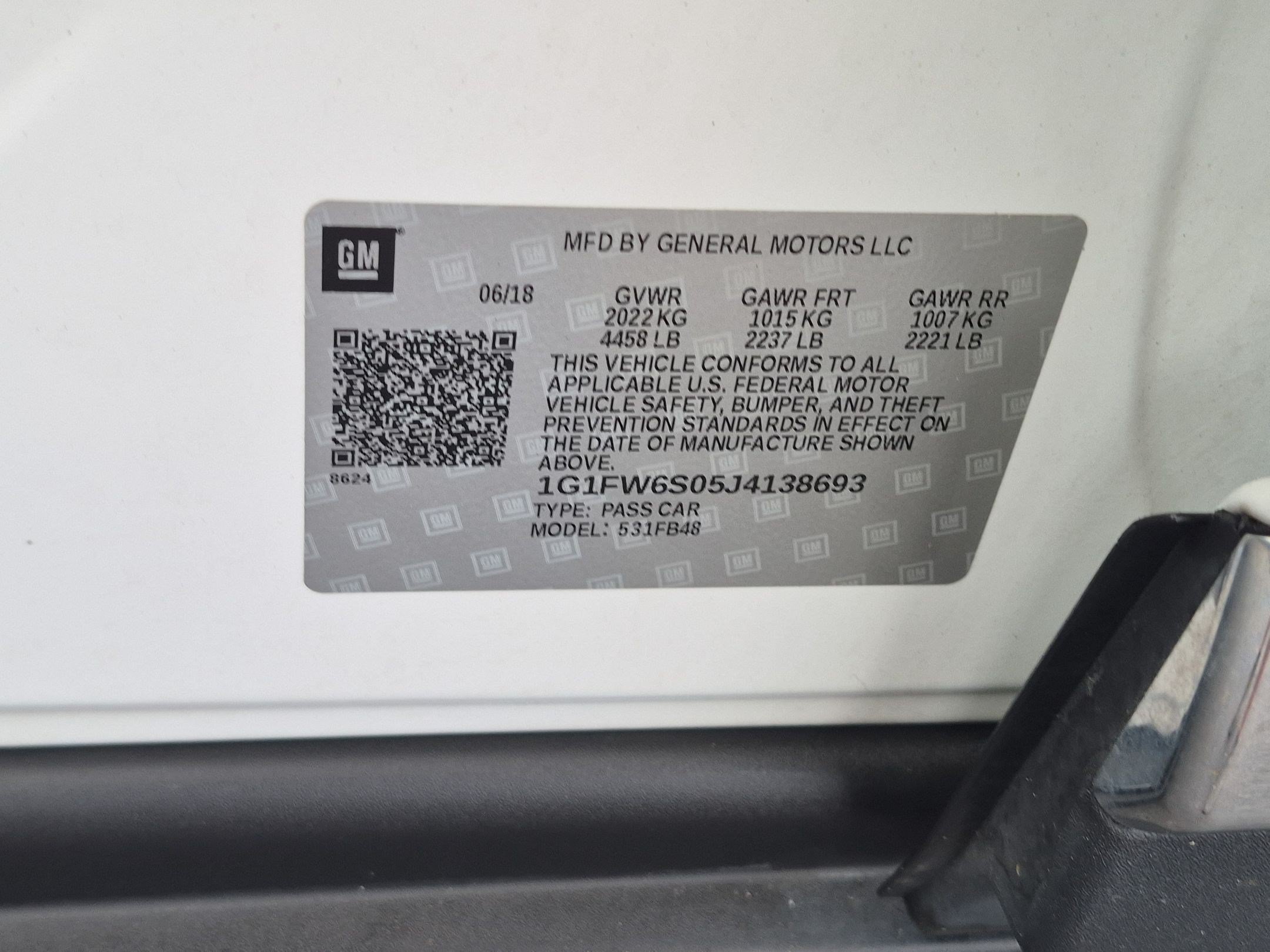 Used 2018 (Includes (TUS) Black grille.) Chevrolet LT image 30