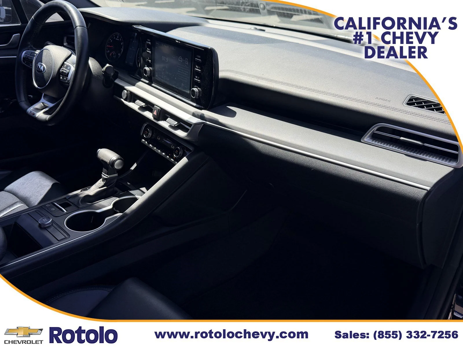Used 2021 Ebony Black Kia GT-Line image 7