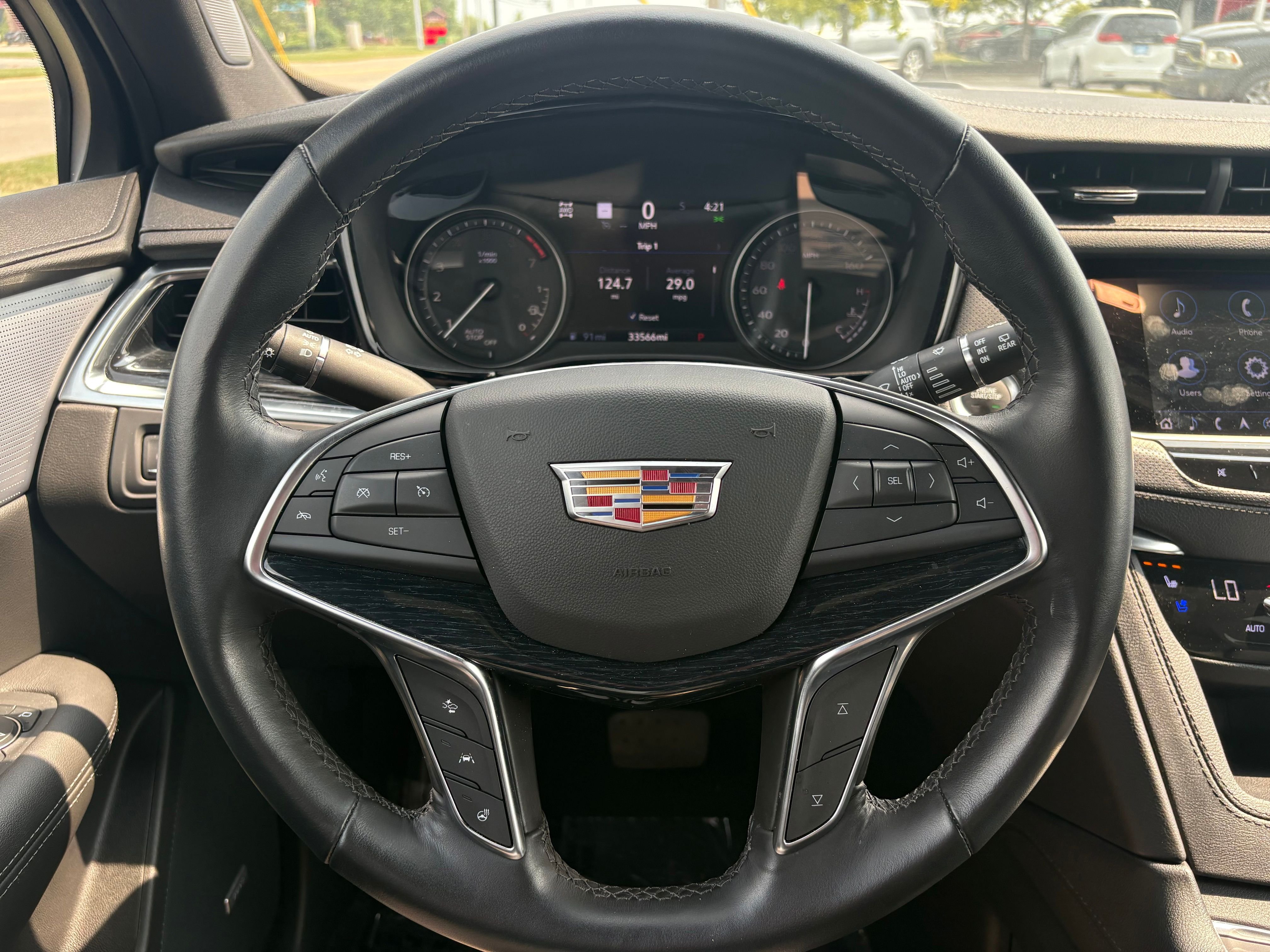 Used 2025 Argent Silver Metallic Cadillac Premium Luxury image 10