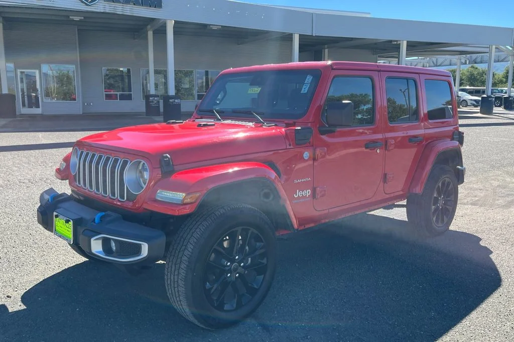 Used 2024 Red Jeep Sahara 4xe image 14