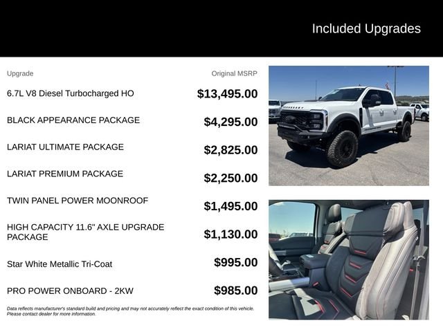 New 2026 Star White Metallic Tri-Coat Ford F-250® Lariat® image 5
